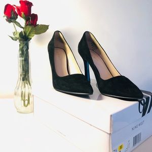 Nine West Jeneil Suede Heels